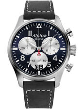 Alpina AL-372NS4S6 Startimer Pilot Chronographe Montre Homme 44mm 10ATM