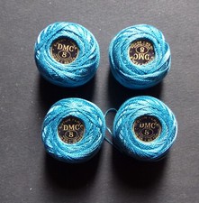 § 4 bobines coton perlé DMC