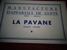  CATALOGUE VOITURE , FAUTEUIL , TRICYCLE , LA PAVANE  ( ref 61 )