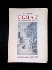 Jean Cocteau, Ferat Avec 33 Dessins Reproductions En Phototypie