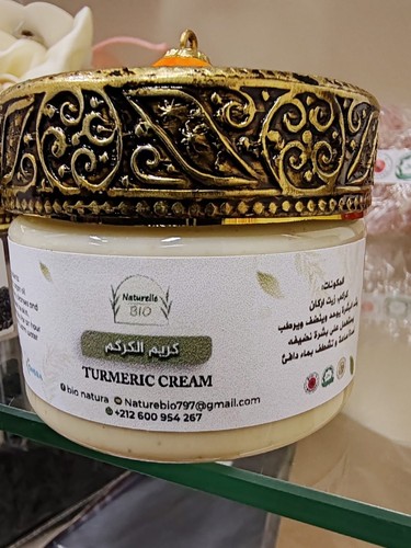 Turmeric cream from - turmeric,