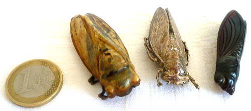 Anciennes broches cigales - 3,