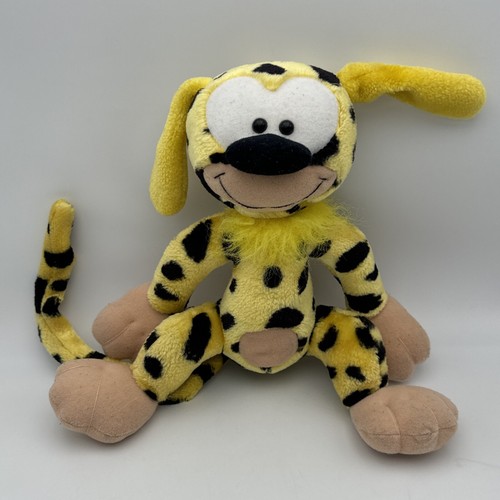 Peluche marsupilami jaune 32cm - jaune,