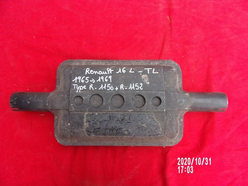 Renault échappement neuf - échappement,