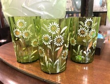 3 anciens verres / gobelets