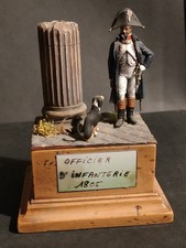 Scénette 1er Empire Figurine Métal Modèles Officier d'infanterie 1805