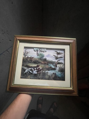Peinture scène chasse - scène, de