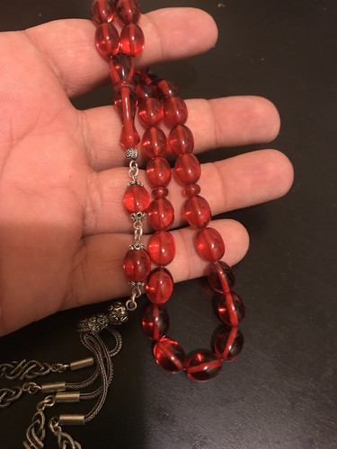 Amber misbaha tasbih - misbaha, prayer
