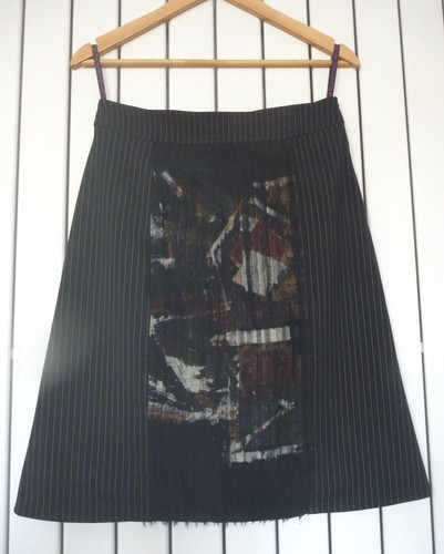 Legatte jeans jupe noir - jeans,
