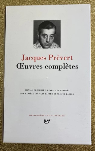 Pléiade jacques prévert - la,
