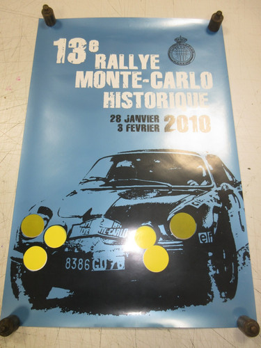Affiche originale 13e rallye - 13e,
