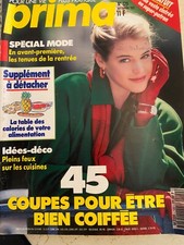 ANCIEN LIVRE REVUE MAGAZINE PRIMA MODE AVEC SUPER PATRON N° 120 09/92 TRICOT