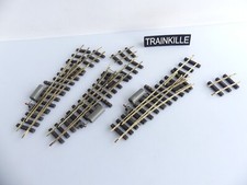 TOURELLE / GASTOU TRAVERSES BOIS 2 AIGUILLAGES ELECTRIQUES 2 DROITS / 1 GAUCHE