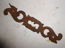  Ornement Entrée de Serrure métal fer armoire ancienne restauration  porte