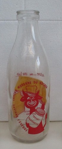Bouteille lait vintage en - bouteille,