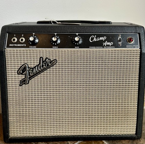 1965 fender champ amp - fender,