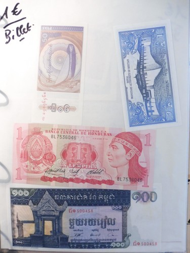 Lot ancien billet etranger - lot,