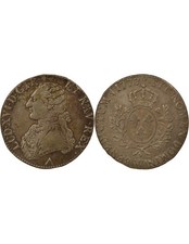 France Louis XVI - Ecu Argent, au Buste Habillé - 1778 W Lille