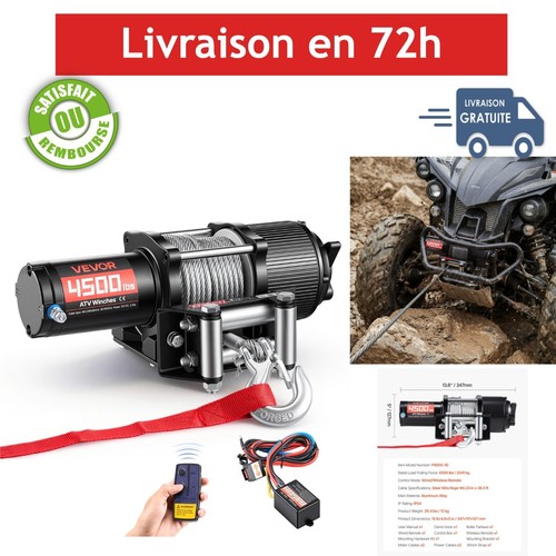 Vevor treuil électrique - vevor,