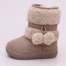Chaussures Bébé Bottes de Neige Hiver Enfants Coton Chaud pour Filles Garçons Décontracté