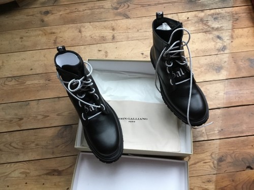Paraboots noires john galliano - paraboots,