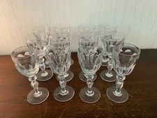 12 verres à vin rouge modèle Alexandre cristal de Saint Louis (prix à la pièce)