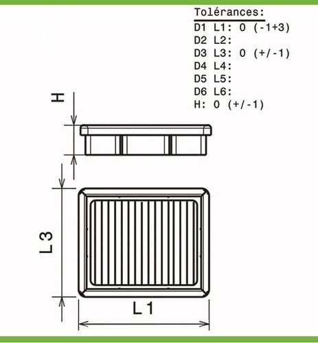 Filtre air green - filtre, a