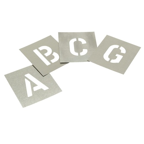 Ensemble pochoirs zinc - de,
