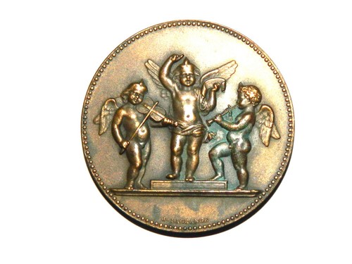 Jolie médaille bronze par - bronze,