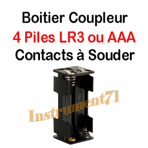 Boitier coupleur pour piles - boitier,