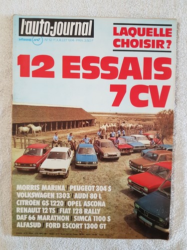Auto journal 12 - l'auto, n°12