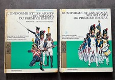 Funcken L'UNIFORME ET LES ARMES DES SOLDATS DU PREMIER EMPIRE Militaria 2 vol