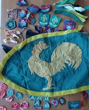 Lot ANCIEN INSIGNE TISSU SCOUTS DE FRANCE - SCOUT - SCOUTISME