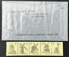 Scott # 1738-42  (1738S) 15