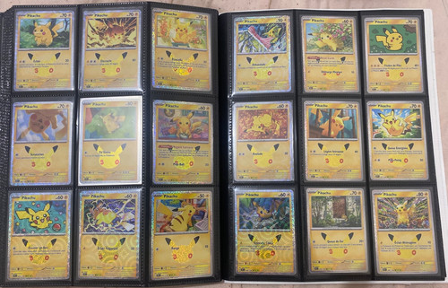 Lot x30 carte pokémon pikachu - x30,