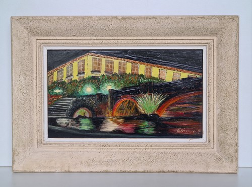 Tableau huile sur isorel