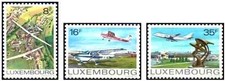 Timbres Avions Luxembourg