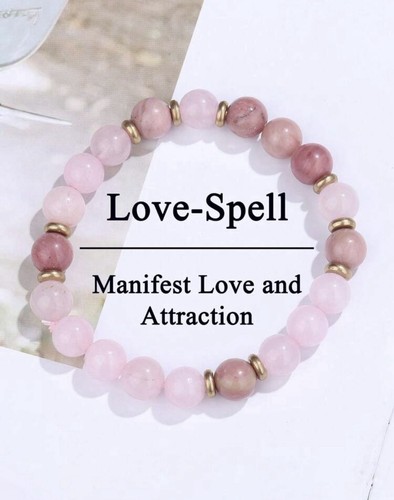 Bracelet rhodonite rose - bracelet, en