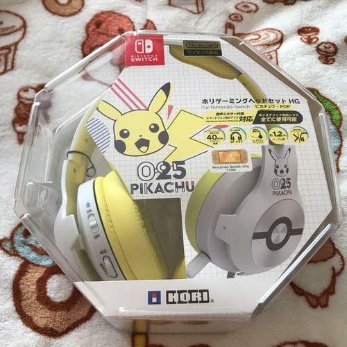 Casque gaming pikachu hori - pikachu, de