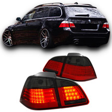 Feux arrières à LED Fumé noir pour BMW E61 Touring Phase 1 2004-2007