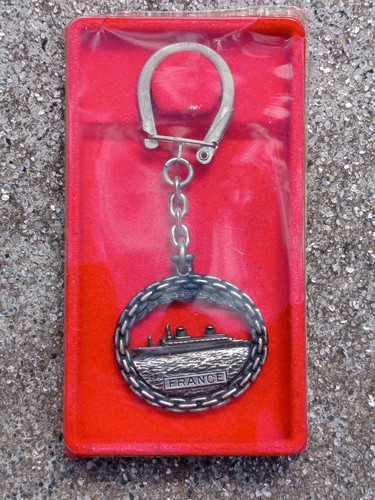Porte clés métal paquebot - porte-clés,