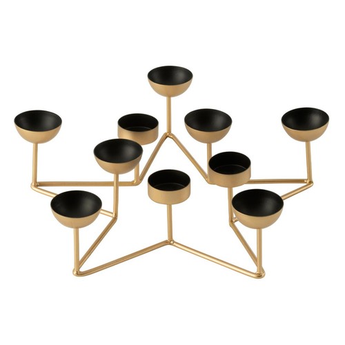 Bougeoir design métal - bougeoir, en