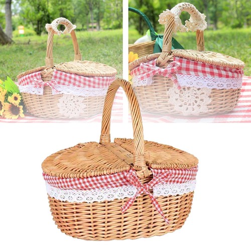 Panier pique nique osier - pique-nique, en