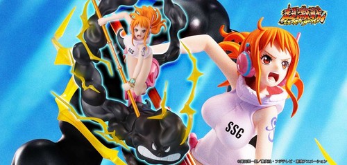 Figurine one piece nami - one,