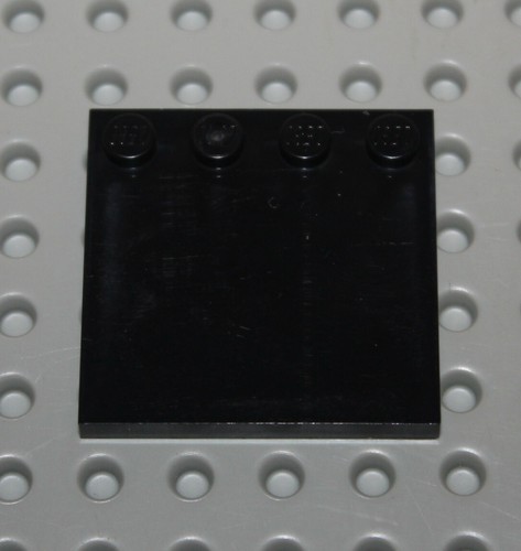 Lego black tile 4x4 - tile, ref