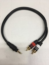 3.5mm (M) To Stereo RCA (M)