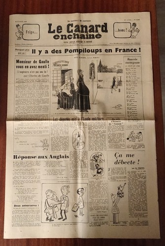Canard enchaîné 2207 - canard, n°2207