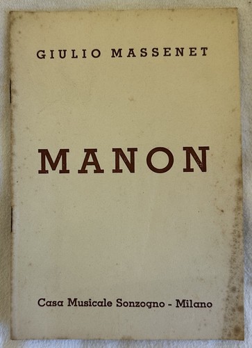 Jules massenet manon opéra - jules,