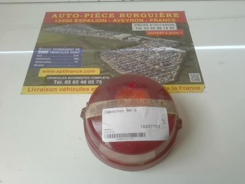 Cabochon arriere gauche