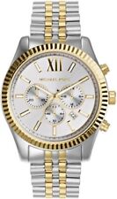 Michael Kors Lexington  bicolore MK8344 Montre Homme Inoxydable argent doré